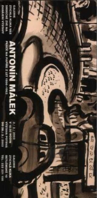 Práce na papíře z let 1956-1963