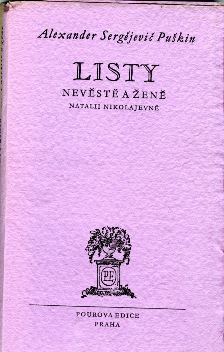 Listy nevěstě a ženě Natalii Nikolajevně.