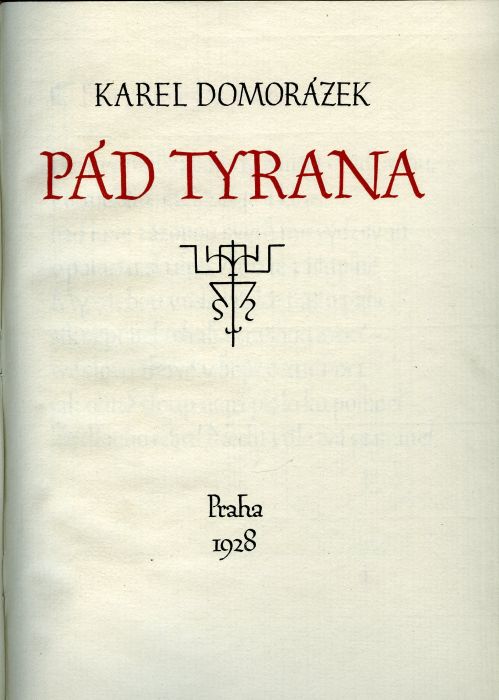 Pád tyrana.