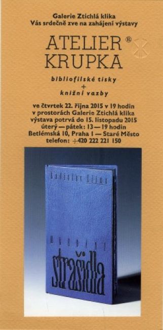 Bibiliofilské tisky a knižní vazby