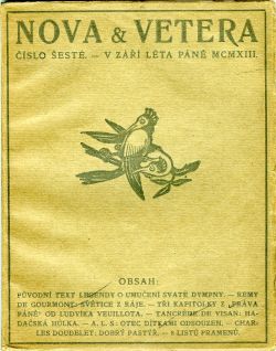 Nova & Vetera. Číso šesté.