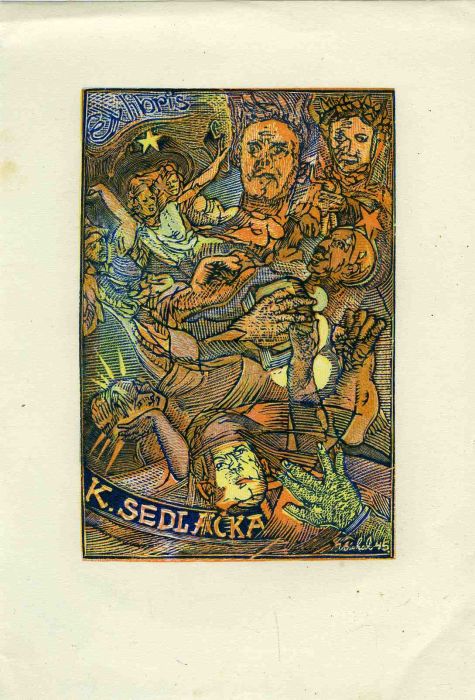 Ex libris K. Sedláčka