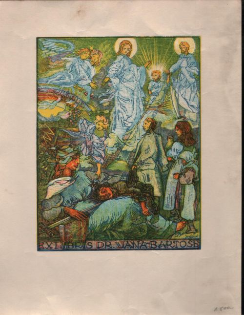 Ex libris Dr. Jan Bartoš