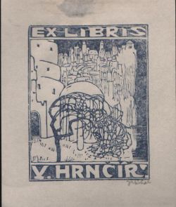 Ex libris V. Hrnčíř
