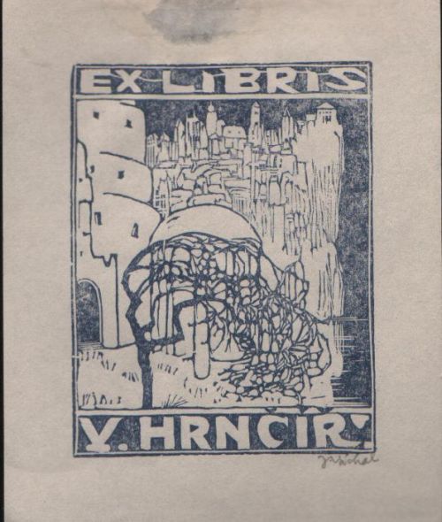 Ex libris V. Hrnčíř
