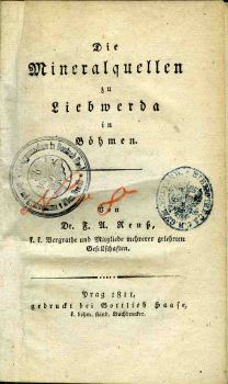 Die Mineralquellen zu Liebwerda in Böhmen.