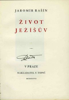 Život Ježíšův.
