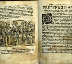 [Contra universos catholicae fidei adversarios in symbolum Apostolorum Catholica] Friderici Nauseae Blancicampiani insignis ecclesiae Moguntin[a]e eclesiasticis co[n]tra universos Catholicae fidei adversarios in symbol[u]m Apostolorum Catholica].