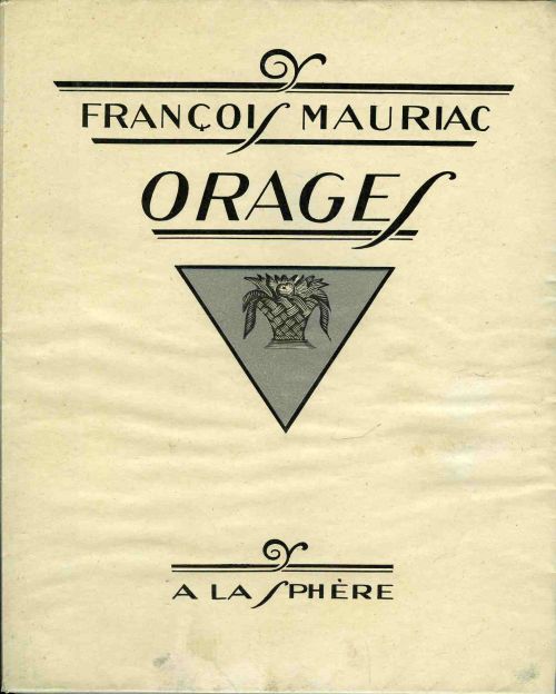 Orages. Pointes d´argent de O. Coubine.
