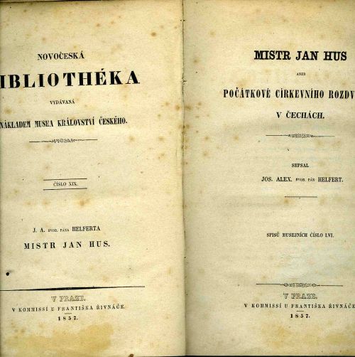 Mistr Jan Hus aneb počátkové církevního rozdvojení v Čechách.