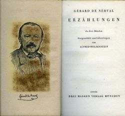Erzählungen. In drei Bänden Ausgewählt und übertragen von Alfred Wolfenstein.
