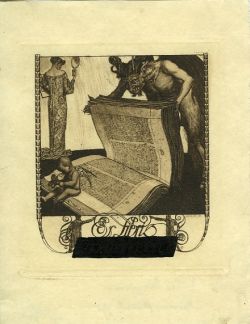 Ex libris Dr. Leo Langstein.