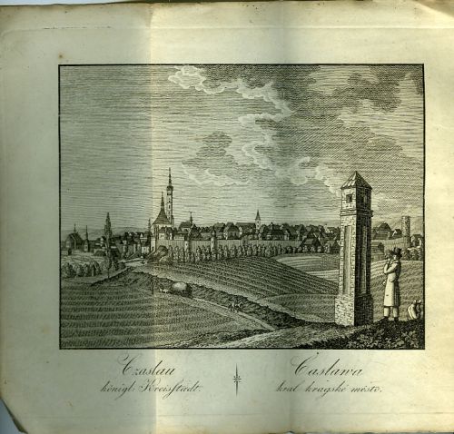 [Verzeichniss aller im Königreich Böhmen befindlichen Ortschaften.] Cžaslauer Kreis (Cžaslawský krag).