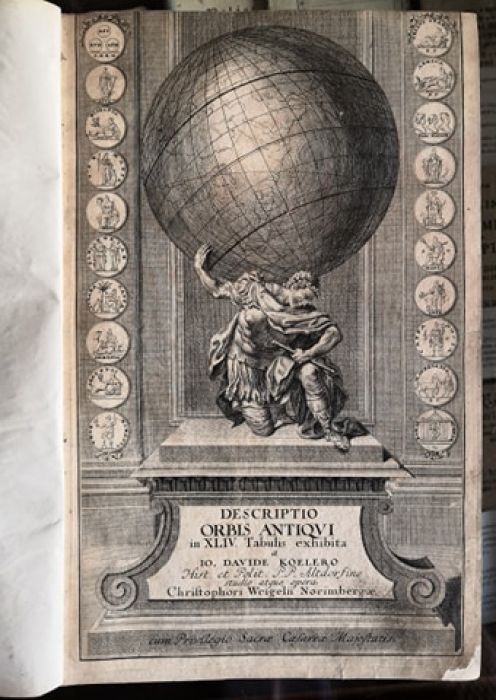 DESCRIPTIO ORBIS ANTIQUI in XLIV. Tabulis exhibita.