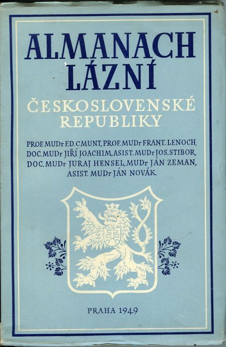 Almanach lázní Československé republiky.
