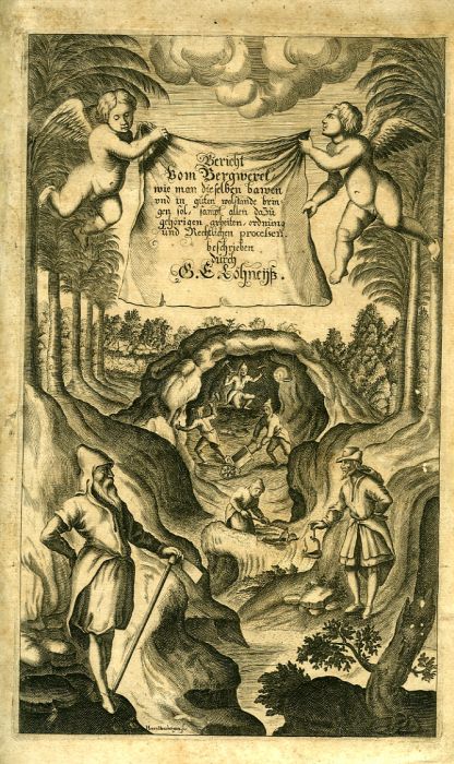 Bericht vom Bergwerck wie man die selben bawen und in guten wolstände bringen sol, sampt allen dazu gehörigen arbeiten, ordnung und Rechtlichen processen.