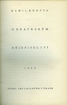 O bratrském dějepisectví