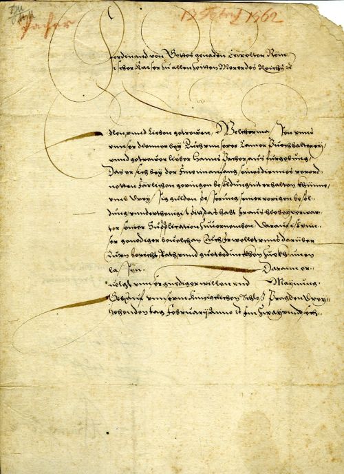 Konvolut autografů všech českých králů z rodu Habsburků (vyjma Matyáše) a, dvou následníků, kteří se trůnu nedočkali,.