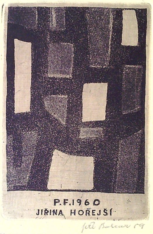 P. F. 1960 Jiřina Hořejší