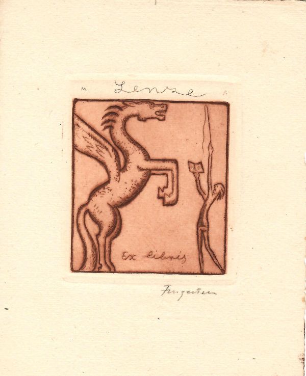 Ex libris Lenze