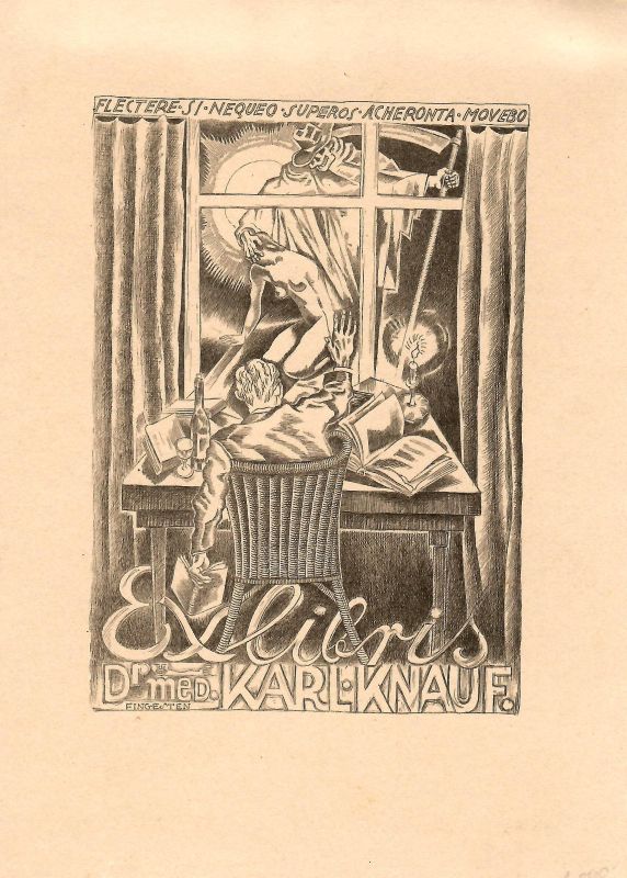 Ex libris Dr. med. Karl Knauf