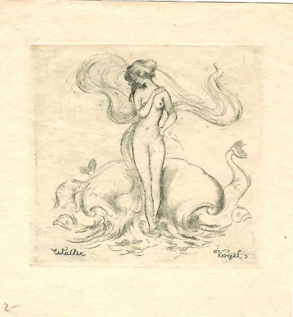 Ex libris Walter Vogel