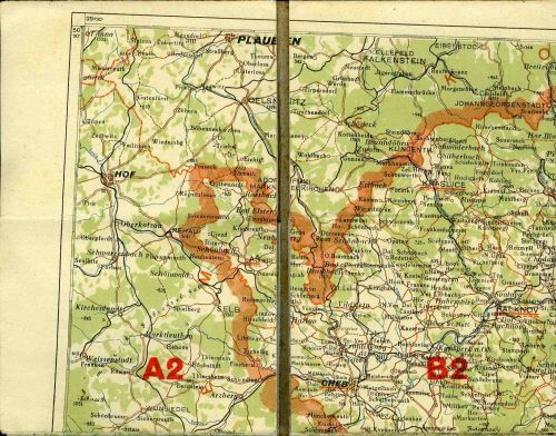 Země česká s plánem hlavního města Prahy.