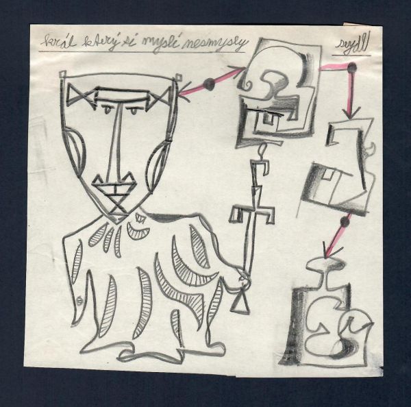 Král který si myslí nesmysly