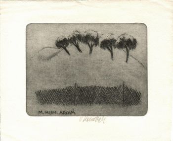 [Ex libris] M. Rumlarová