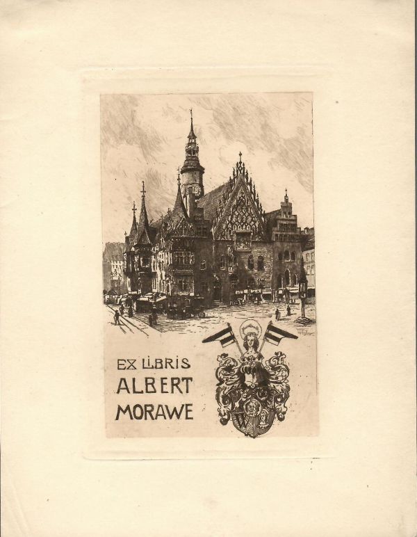 Ex libris Albert Morawe