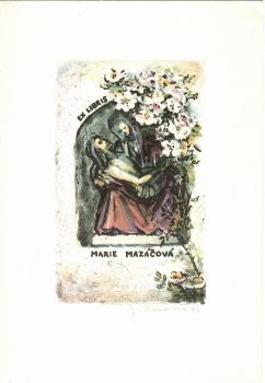 Ex libris Marie Mazáčová