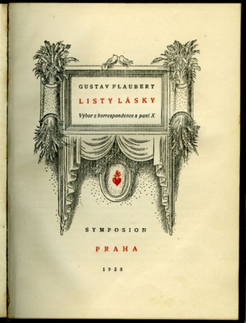 Listy lásky. Výbor z korrespondence s paní X.