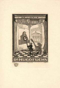 Ex libris Dr. Hugo Fuchs