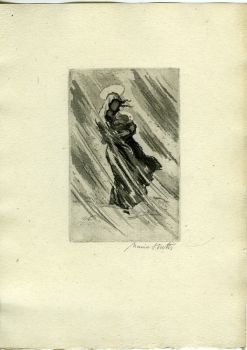 [Deset grafických listů, požívaných většinou jako novoročenky.]