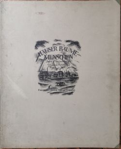 Häuser Bäume Menschen. Zehn Steindrücke.