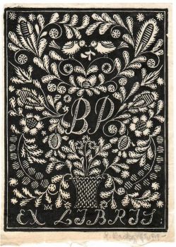 Ex libris B. P. 