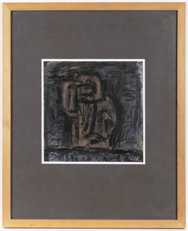 Milosrdný samaritán [studie k obrazu]