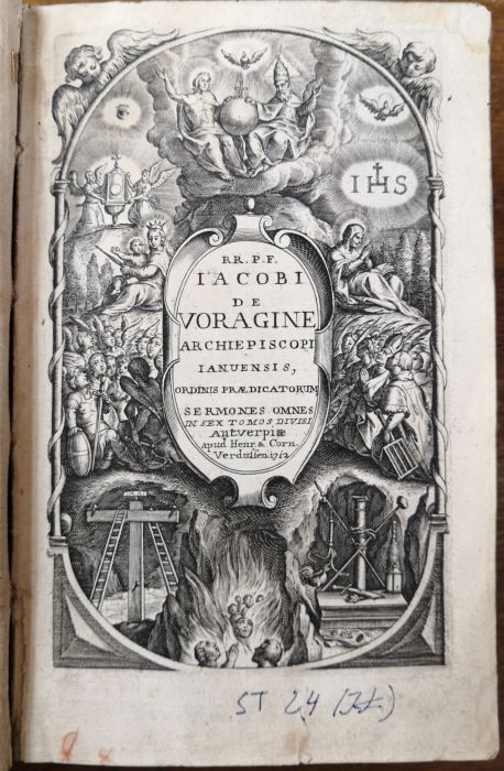 SERMONES AUREI IN DOMINICAS ET FESTA PER ANNUM A vetustate et innumeris prope mendis repurgati Per R.P.F. RUDOLPHUM CLUTIUM Ordinis Praedicatorum. Cum novis Notis marginalibus recentique Sermonum ac Rerum Indice locupletissimo. Tomus I, II.