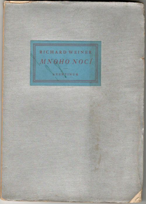 Mnoho nocí. Básně.