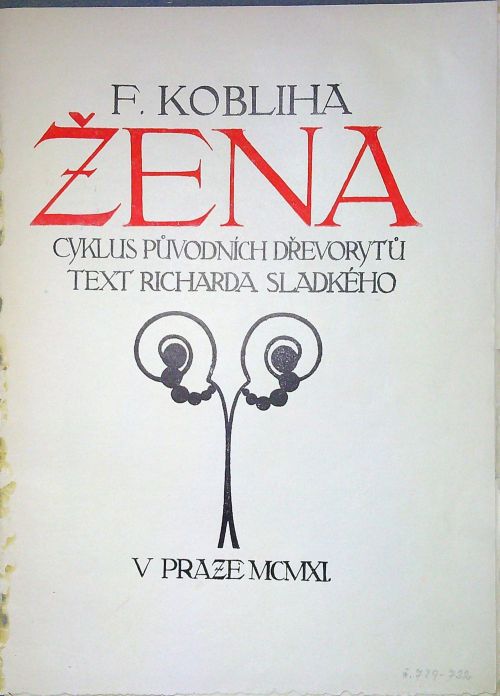 Žena. Cyklus původních dřevorytů.