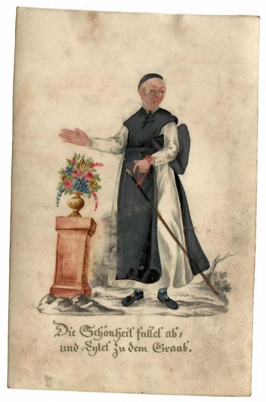 Die Schönheit fallet ab, und Eylet zu dem Graab (cca Krása uvadne a v hrobě se rozplyne) 