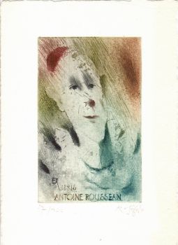 Ex libris Antoine Roussean