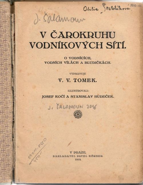 V čarokruhu vodníkových sítí. O vodnících, vodních vílách a bludičkách.