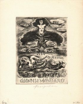 Ex libris Gianni Mantero (Vita Veritas)