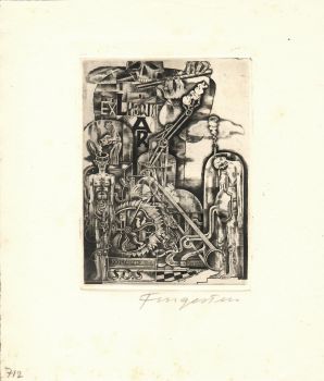 Ex libris AR (Societa Anonima)