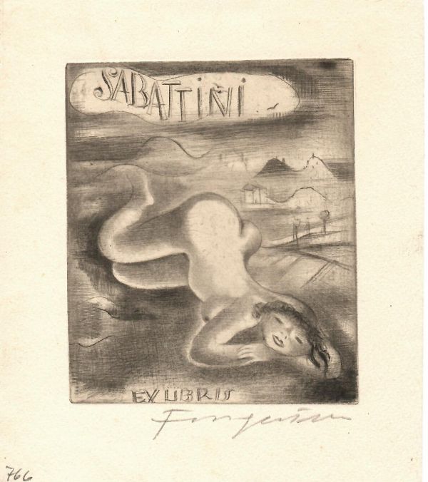 Ex libris Sabattini