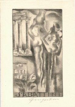Ex libris Sabattini