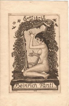 Ex libris Heinrich Fantl