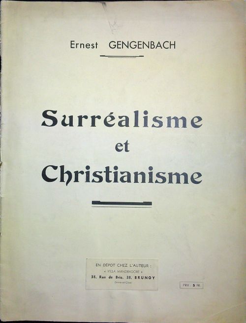 Surréalisme et Christianisme.