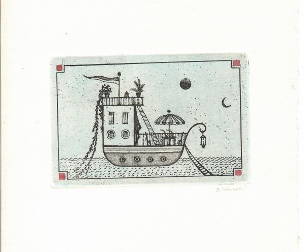 Očarovaná loď (v jiné barvě varianta)